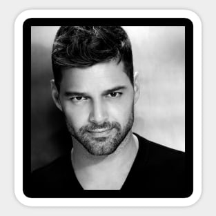 bas Ricky bin Martin tam tour 2020 Sticker